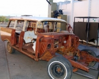 Before Blasting: Classic Chevy