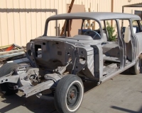 After Blasting: Classic Chevy
