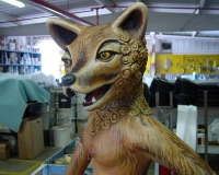 Sheila the Coyote Sculpture