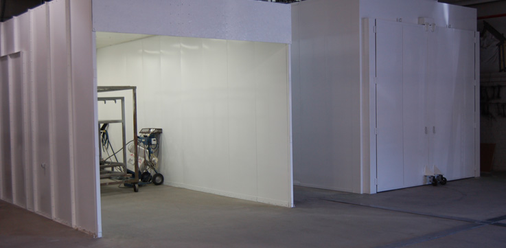 Powder Coating Booths & Oven