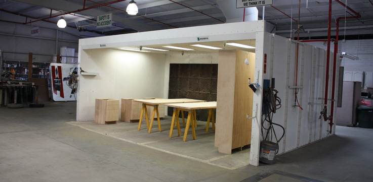 Open Face Booth