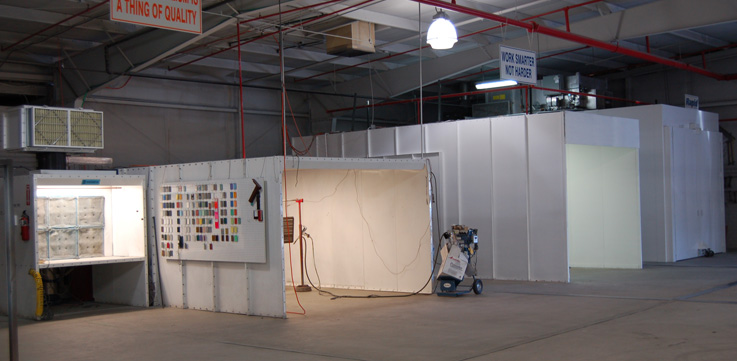 Powder Coating Booths & Oven