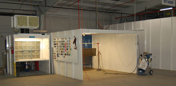 Powder Coating Booth