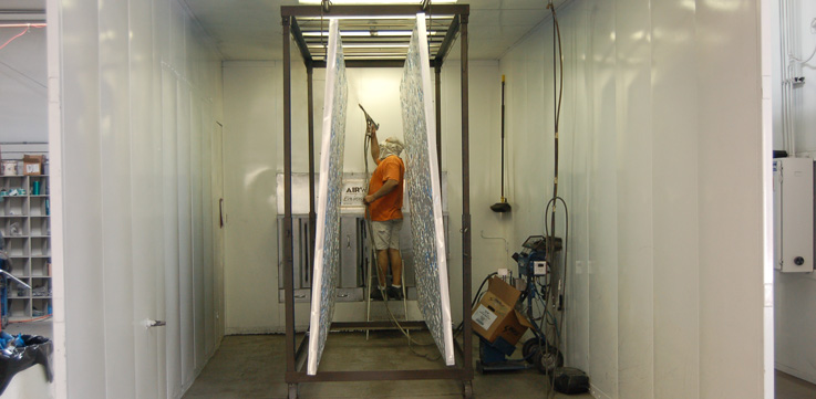 Powder Coating in Action